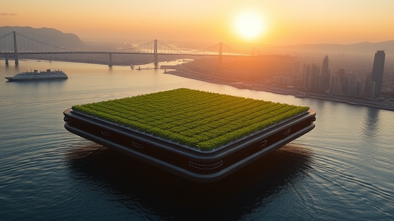 SkyHarvest Initiative Unveils Autonomous Floating Farms to Feed Coastal Cities